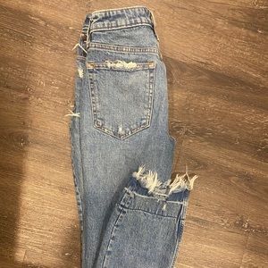 Abercrombie high waisted jeans